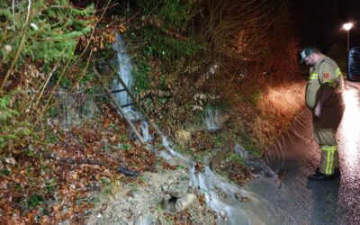 Hochwasserkontrollfahrt