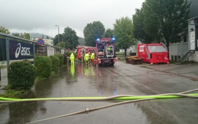 Diverse Hochwassereinsätze im Ortsgebiet