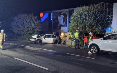 Aufräumen nach VU – B156