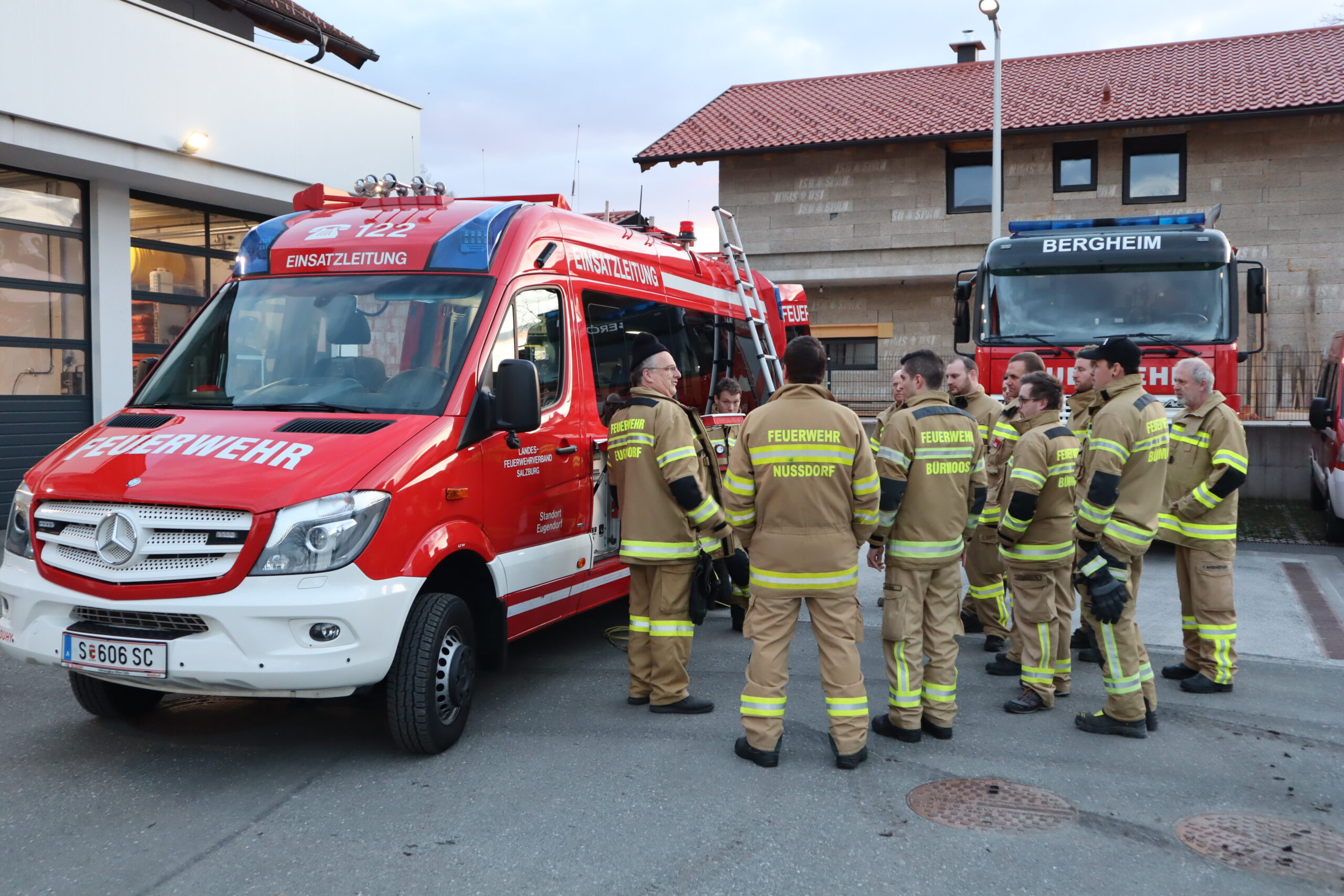 Abschnittsfunkübung bei der Feuerwehr Bergheim