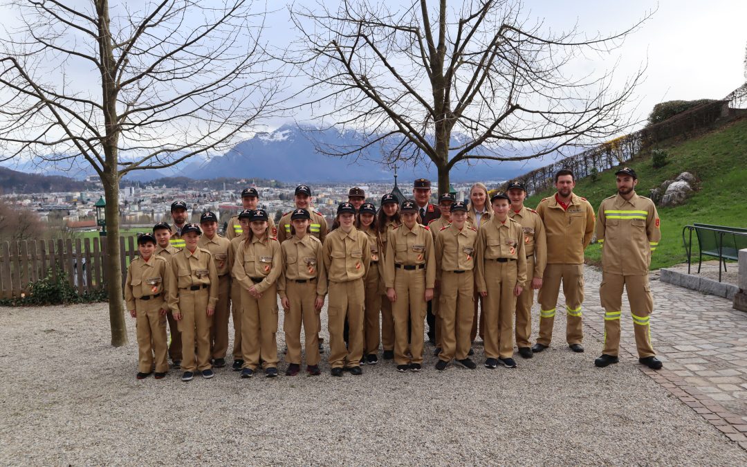 Wissenstest und Wissensspiel der Feuerwehrjugend in Wals-Siezenheim