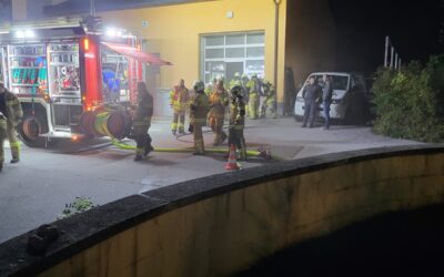 Zugsübung Werkstattbrand