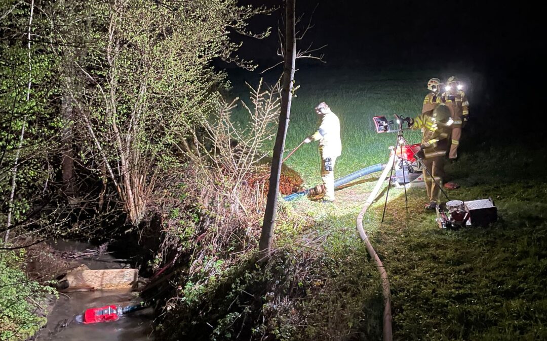 Wasserförderung über lange Wegstrecken