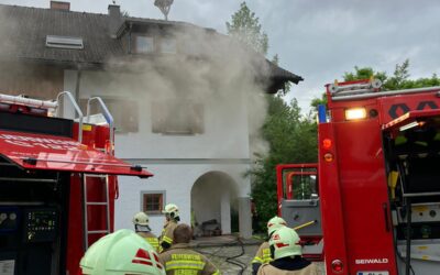 Brand in Gewerbebetrieb