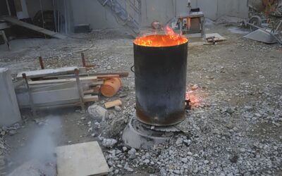 Brand einer Mülltonne