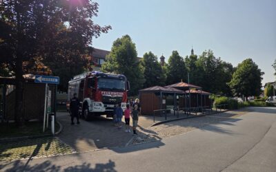 Toter Winkel Schulung für die VS Bergheim