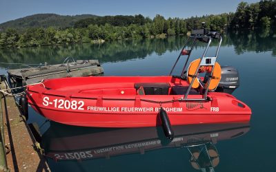 Feuerwehrboot Bergheim Einsatzbereit
