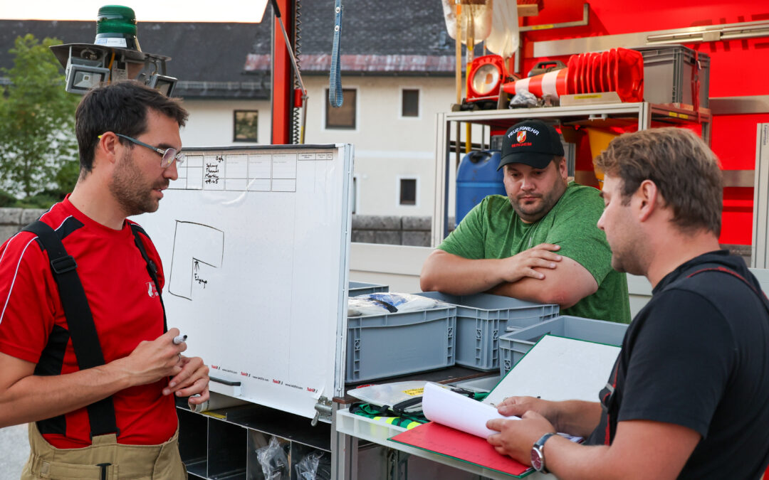 Quartalsübung  beim St. Georg Seniorenheim