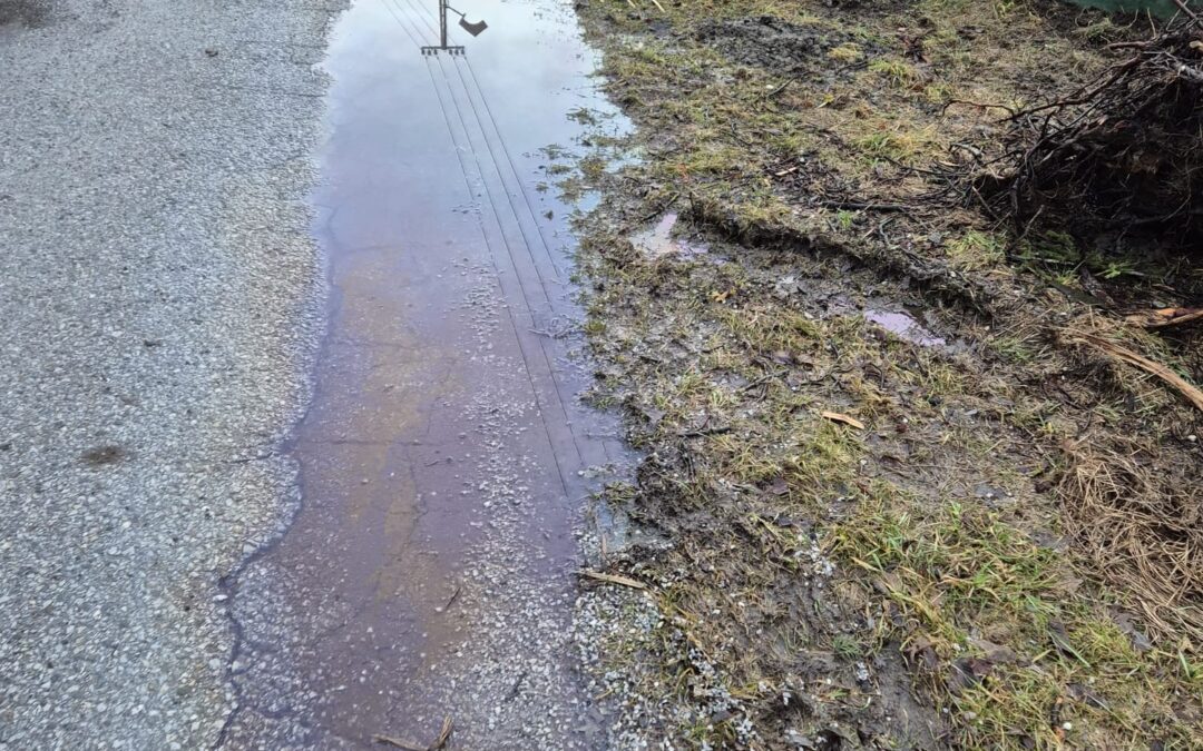 Binden von Dieselöl