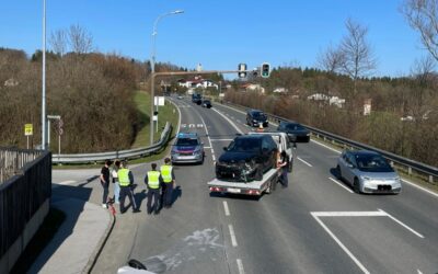 Aufräumen nach VU L101