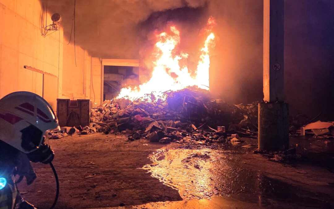 Brand bei der Fa. SAB